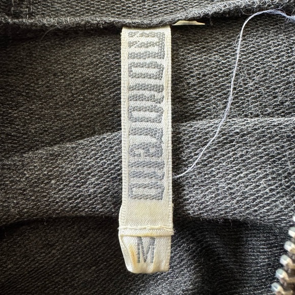 Monoreno dress zip front cover up medium  gray black - Picture 11 of 11